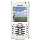 Pearl blackberry cell white mobile cellphone telephone call phone contact