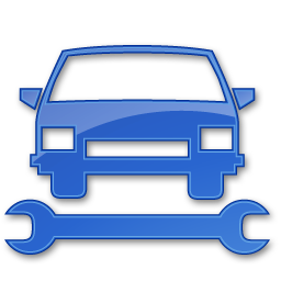 Repair auto car vehicle blue transport deawoo