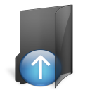 Upload up increase folder arrow