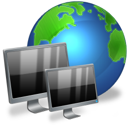 Network internet connection control panel