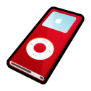 Ipod nano red player mp3