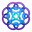 Purpleblue circleknot