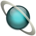 Uranus saturn icon flower