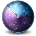 Scan world earth globe internet network mapp map clock