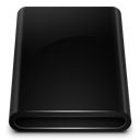 Black drive removable