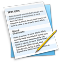 Text editor paper good bold