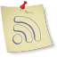 Rss feed newsfeed social logo