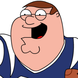 Peter griffin football zoomed sport ball