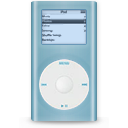 Ipod mini blue player mp3