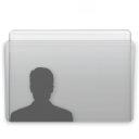 Folder user customer person graphite face