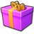 Giftbox purple