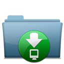 Folder down download decrease view icon arrow