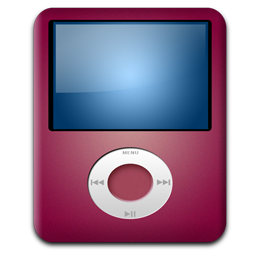 Ipod nano red player mp3