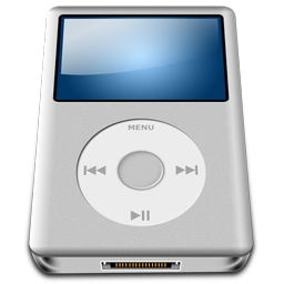 Ipod silver alt mp3 player