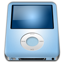 Ipod nano baby blue mp3 player alt