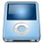 Ipod nano baby blue mp3 player alt