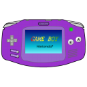 Gameboy advance purple gba yellow nintendo