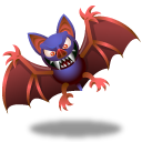 Bat lava lamp bat icon