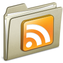 Rss lightbrown social logo