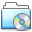 Folder cd smooth disk disc