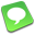 Chat social logo comments