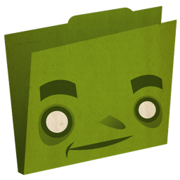 Green folder