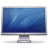 Cinema monitor display blue hardware