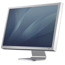 Cinema monitor display diagonal graphite hardware