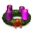 Advent wreath