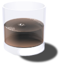 Cola cup brown