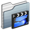 Movie video film movies folder graphite