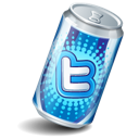 Soda can twitter