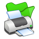 Folder printer green