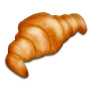 Croissant breakfast