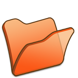 Folder orange