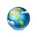 World earth globe browser