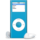 Ipod nano bleu