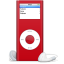 Ipod nano rouge sida