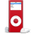 Ipod nano rouge sida