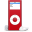 Ipod nano rouge sida