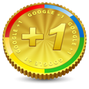 Google plus +1 one coin