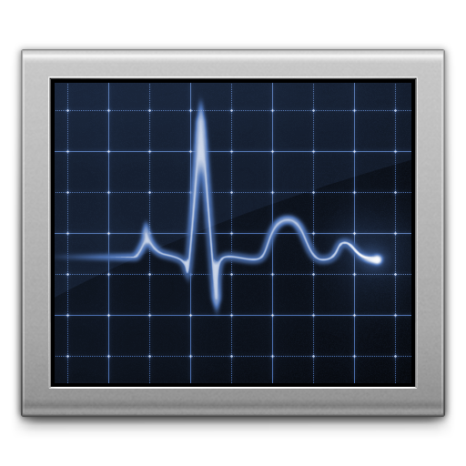 Diagnostics screen activity monitor