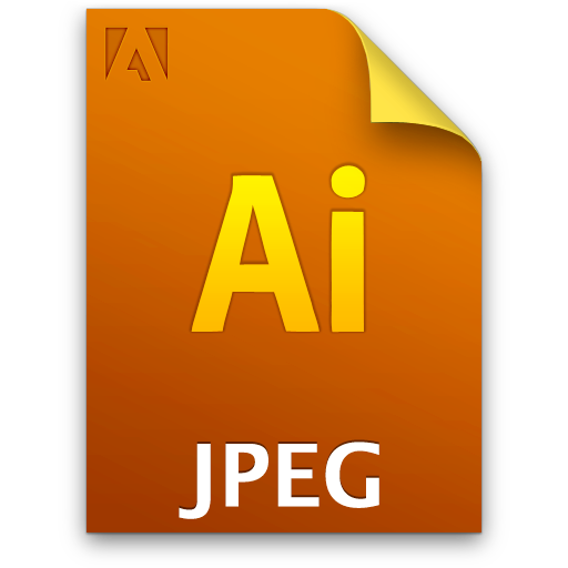 Document icon jpegfile file ai