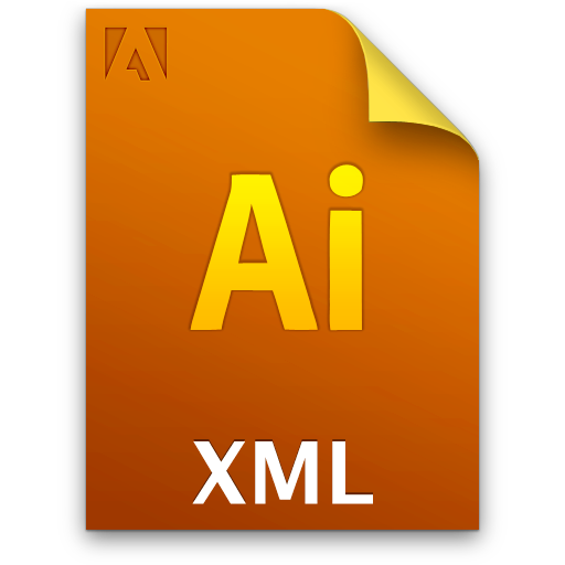 Xmlfile icon file ai document