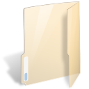 Folder open transparent