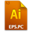 Ai document icon epspcfile file