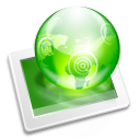 App lsuite earth globe green