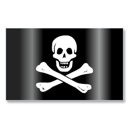 Pirates jolly roger flag