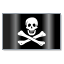 Pirates jolly roger flag