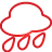 Rain basic weather red